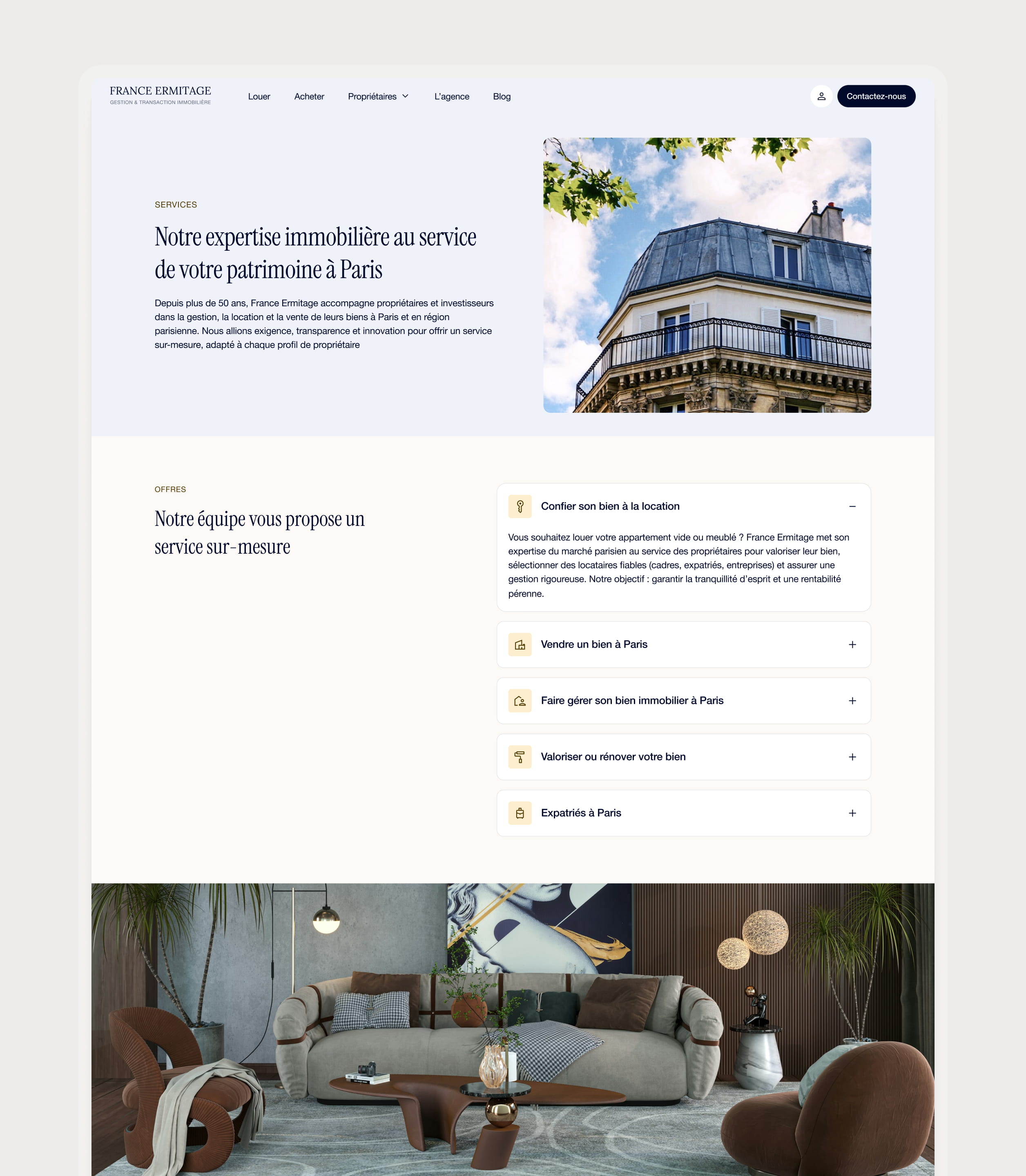 Pages du site France Ermitage